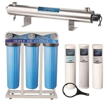 Bluonics Ultraviolet Light Well Water Filter Purifier System